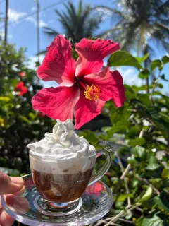 Espresso com chantilly