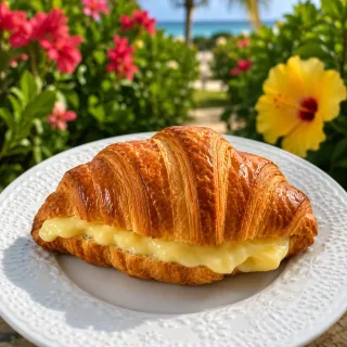 Croissant, queijo